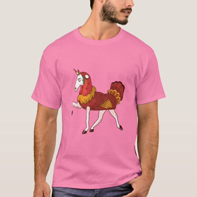 Camiseta Costume Unicorn Turkey (Frente)
