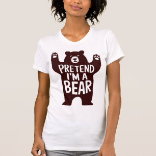 Camiseta Costumes Adultos de Halloween Fingem que sou um Ur