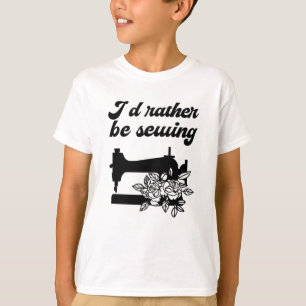 Camiseta Costura - Eu Preferiria Costurar