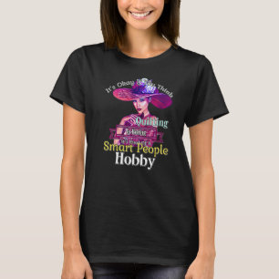 Camiseta Costura para Mulheres Tecido Crazy Quilt Senhora A