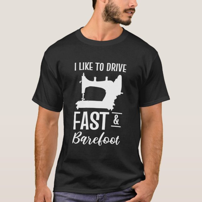 Camiseta Costureira de Costura (Frente)
