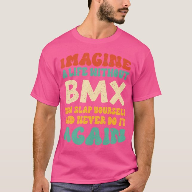 Camiseta Cota Bmx Engraçada Para Amantes Bmx (Frente)