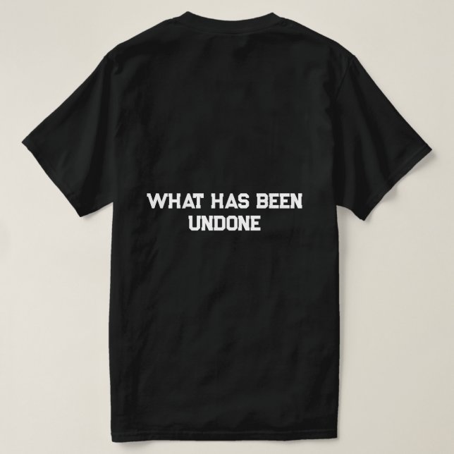 Camiseta Cota da Vida (Verso do Design)