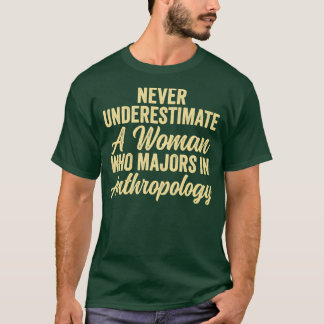Camiseta Cota de Antropologia Nunca Subestimar
