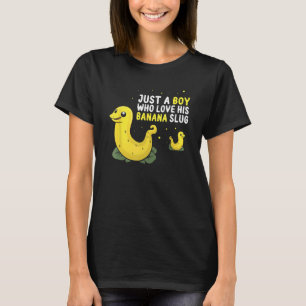 Camiseta Cota de Banana Slug para Caracóis e Caracóis de Ba