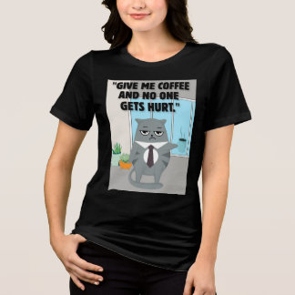 Camiseta Cota de café de gatos