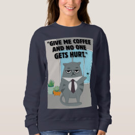 Camiseta Cota de café de gatos