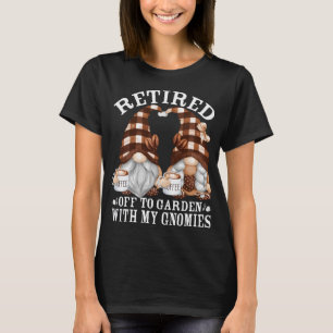 Camiseta Cota De Café Para Avós Aposentados - Gard Engraçad