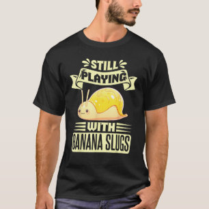 Camiseta Cota de Coleta de Lesmas de Banana para a Ciência