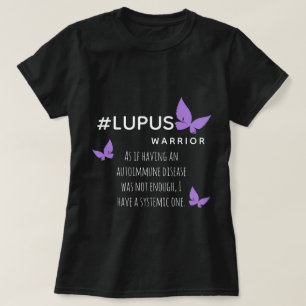 Camiseta Cota de Diversão da Lupus Warrior Strong Girl