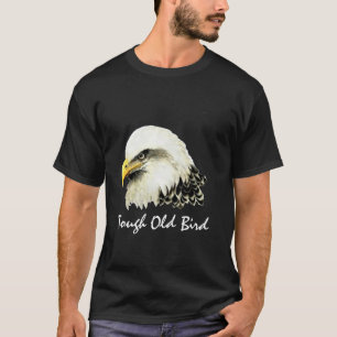 Camiseta Cota de Diversão de Pássaros,    Águia careca, Pás