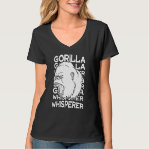 Camiseta Cota de Gorila Animal Macaco Habitat Silverback Oc