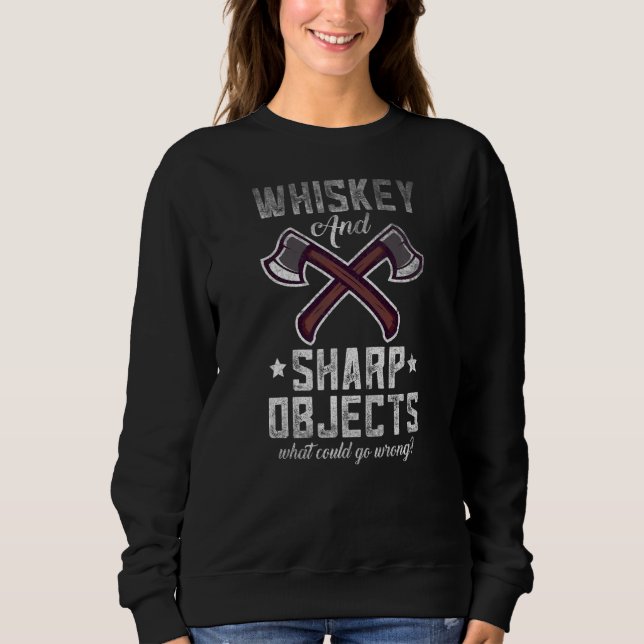 Camiseta Cota de Hatchet de Alvos Ax Throwing (Frente)
