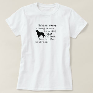Camiseta Cota de Humor do Cão - Retriever de Ouro