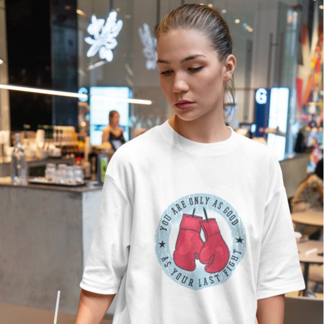 Camiseta Cota de Luta de Luvas de Boxing (Criador carregado)