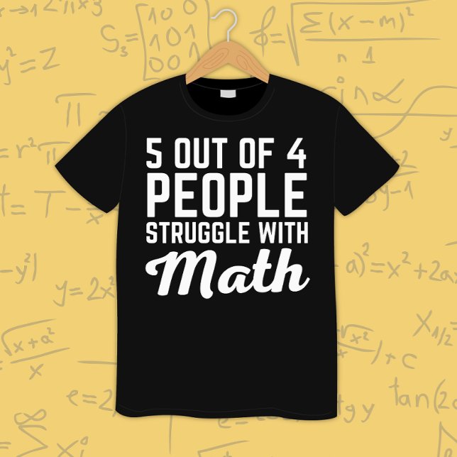 Camiseta Cota de Matemática da Piada de Matemática Engraçad (Criador carregado)