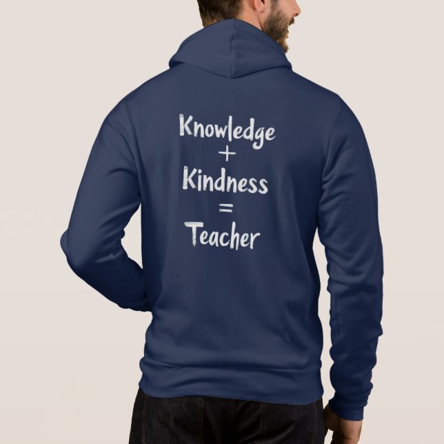 Camiseta Cota de Matemática do Professor - melhor presente  (Verso)