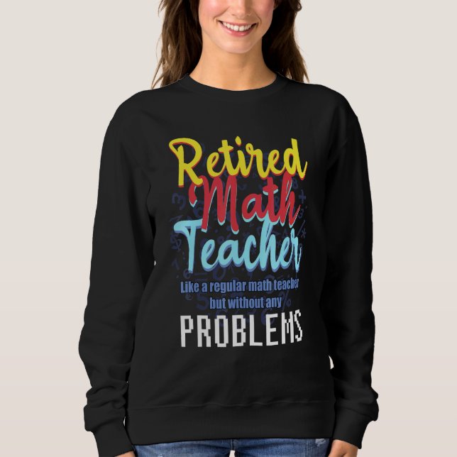 Camiseta Cota De Reforma Do Professor De Matemática Para Re (Frente)