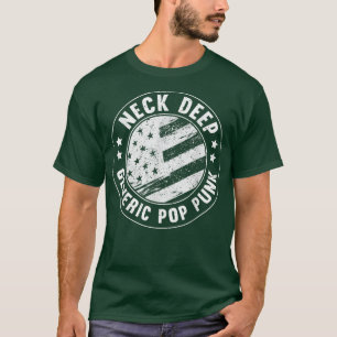 Camiseta Cota de Sinalizador Funny Pop Punk USA de Profundi