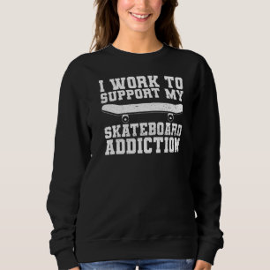 Camiseta Cota De Skateboard De Meio Cano Para Um Skateboard