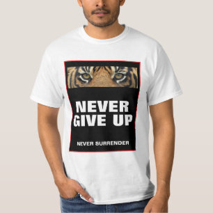 Camiseta Cota de Sucesso Nunca Desistir Nunca Renunciar
