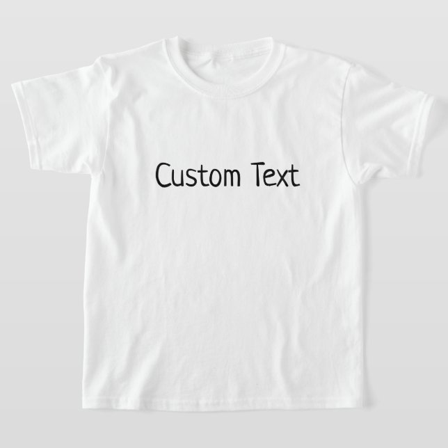 Camiseta Cota de Texto Personalizada Imprimindo seu (Postura )