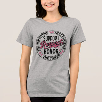 Camiseta Cota de Uplifação do Cancer de Mama