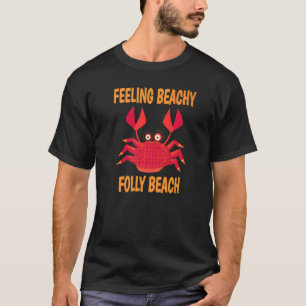 Camiseta Cota de Verão Folly Beach Vacation