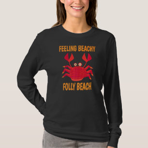 Camiseta Cota de Verão Folly Beach Vacation