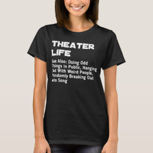 Camiseta Cota de Vida do Teatro de Vinação para o Ato de Pe