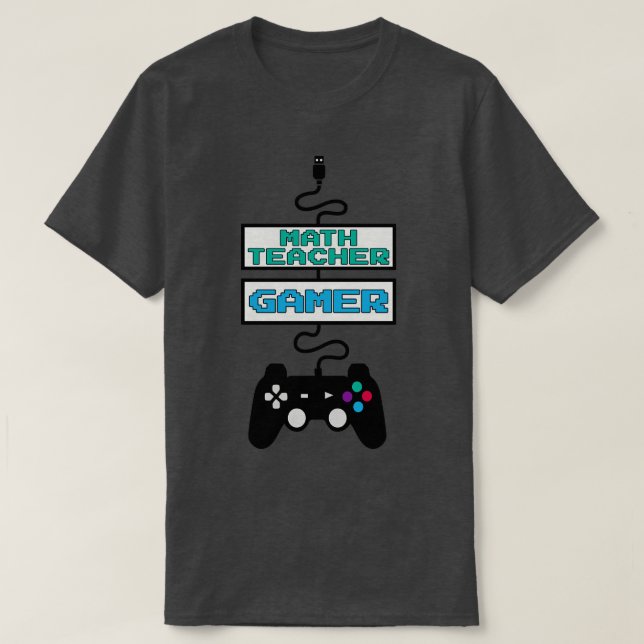 Camiseta Cota Design do Professor de Matemática (Frente do Design)