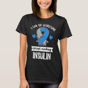 Camiseta Cota Diabetes Para Um Diabético T1d