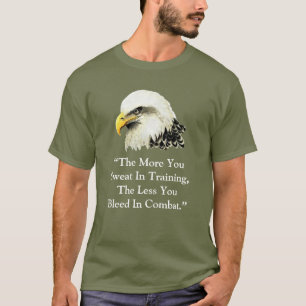 Camiseta Cota do Selo de Águia Balda de Aquarela