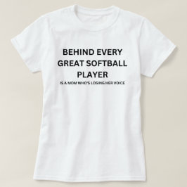 Camiseta Cota Engraçada Da Mãe De Softball | Softball Say