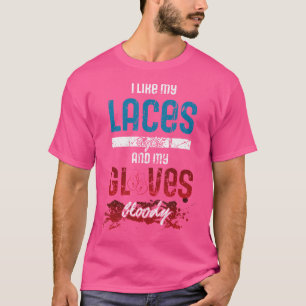 Camiseta Cota Engraçada E Luvas De Boxer