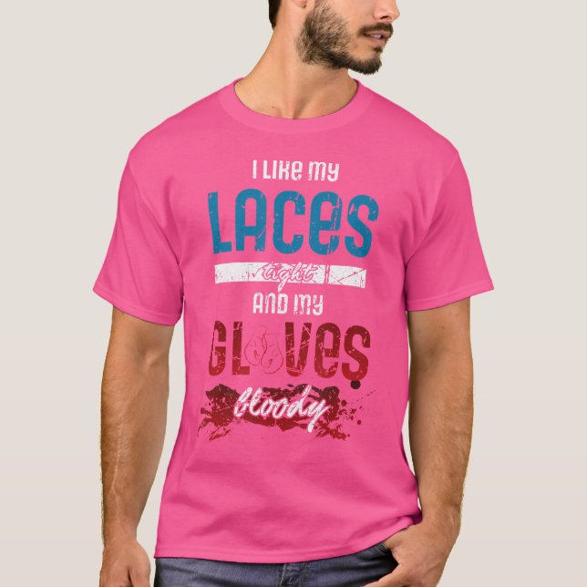 Camiseta Cota Engraçada E Luvas De Boxer (Frente)