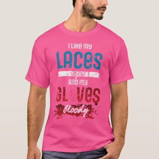 Camiseta Cota Engraçada E Luvas De Boxer Vintage