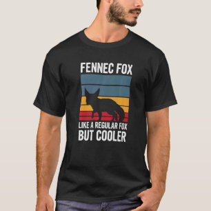 Camiseta Cota Fennec Fox Citada Para Uma Fox Fennec