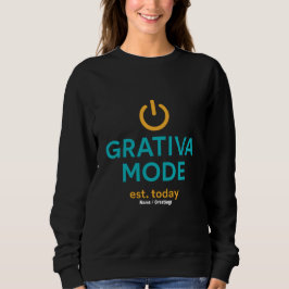 Camiseta Cota Grativa Modo Citação Motivacional Positividad