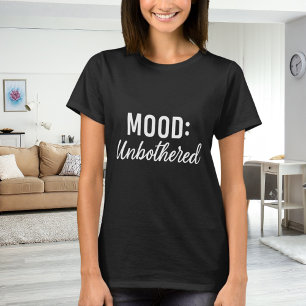 Camiseta Cota humor imperturbável preto branco