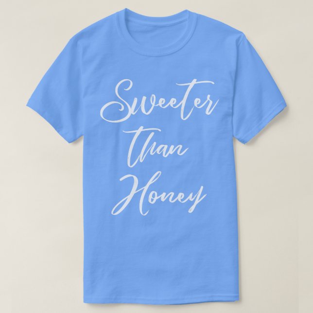 Camiseta Cota mais doce que Mel (Frente do Design)
