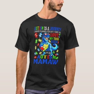 Camiseta Cota Mamaw Jornada Citação Conscientização do Auti