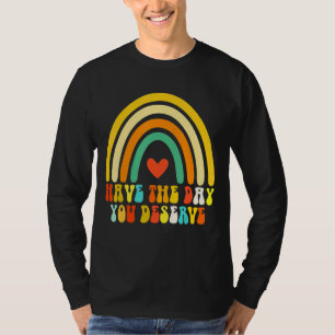 Camiseta Cota Motivacional Cotovelada do Arco-Íris Vintage