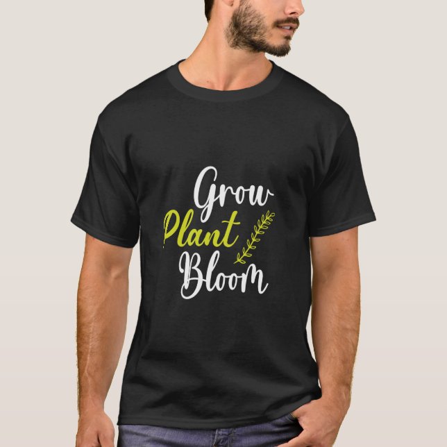 Camiseta Cota para jardineiros Cultivar Sangue de Plantas e (Frente)