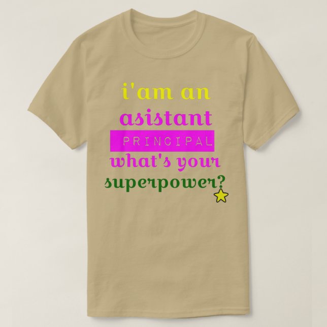 Camiseta Cota Principal do Assistente 2 (Frente do Design)