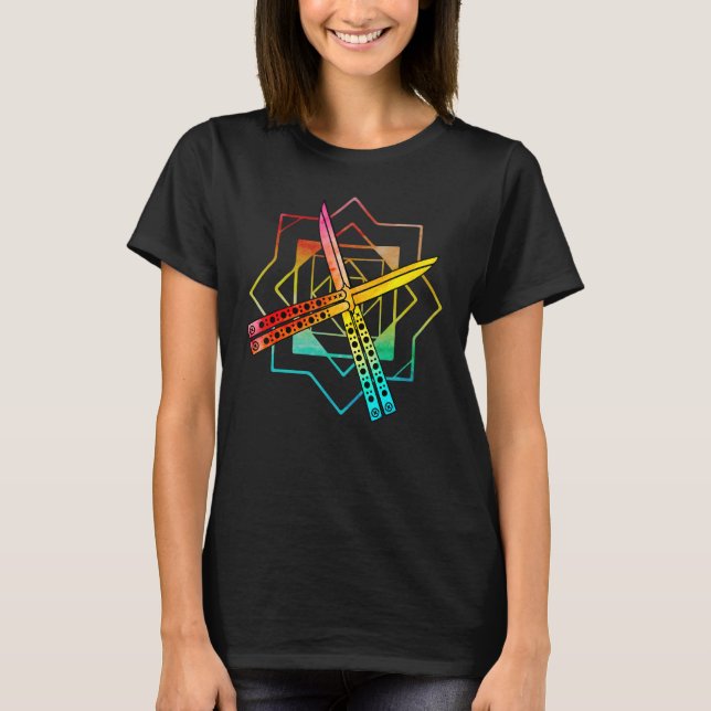 Camiseta Cotação Butterfly Knife Balisong (Frente)