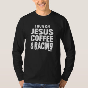 Camiseta Cotação De Carro De Via De Sujeira Jesus Café E Co