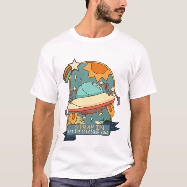 CAMISETA COTAÇÃO DE ESPAÇO (Frente)