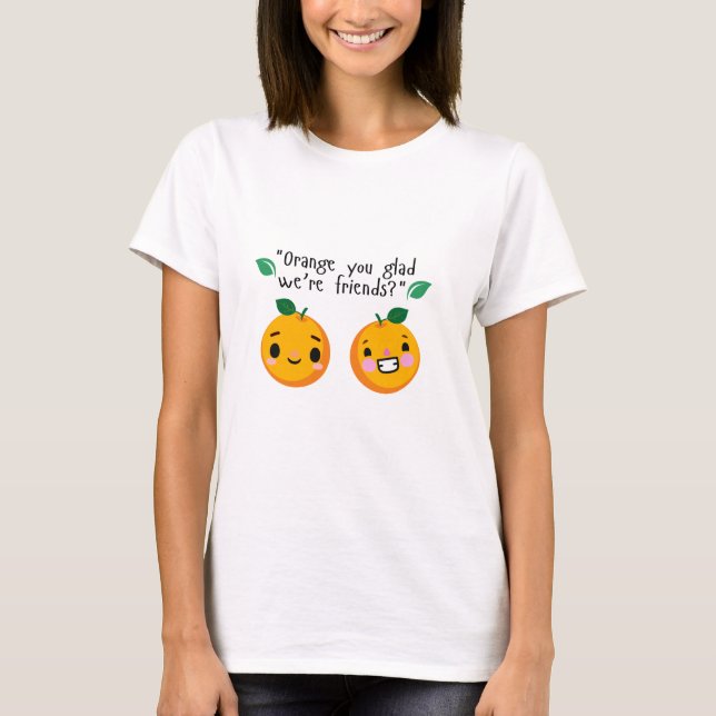 CAMISETA COTAÇÃO DE LARANJA (Frente)