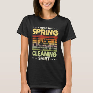 Camiseta Cotação de Limpeza de Primavera Faxineira